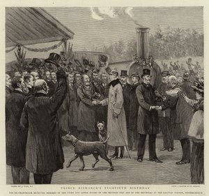 Ottantesimo compleanno del Principe Bismarck